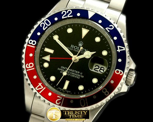 롤렉스 GMT II 16710 SS Blue/Red Asian 2813 21J -ROLGMT090C