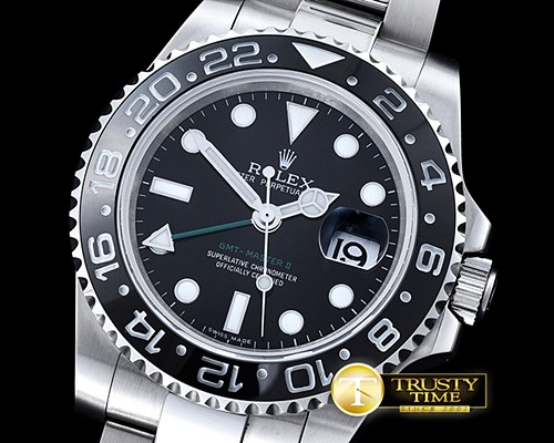 롤렉스 GMT II Ref.116710 Blk/Blk SS/SS BP A3186 Mod -ROLGMT112