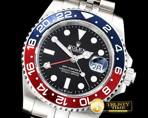 롤렉스 GMT Master II 126710BLRO Jubilee SS/SS Black A2836 -ROLGMT125