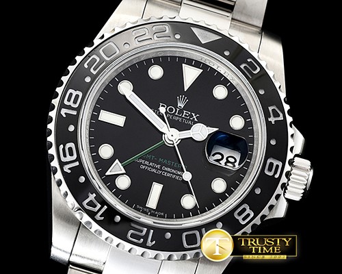 롤렉스 GMT Master II 116710LN SS/SS Black KSF Asia 2836 -ROLGMT135B