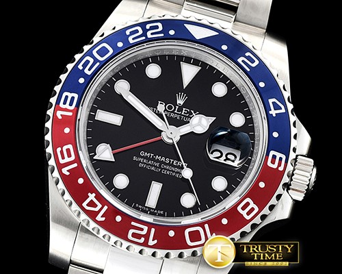 롤렉스 GMT Master II 116719BLRO SS/SS Black GMF Asia 2836 -ROLGMT136A