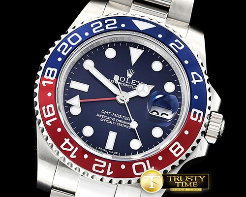 롤렉스 GMT Master II 116719BLRO SS/SS Blue GMF Asia 2836 -ROLGMT136B