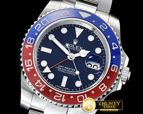 롤렉스 GMT Master II 116719BLRO SS/SS Blue DJF Asia 2836 -ROLGMT139B