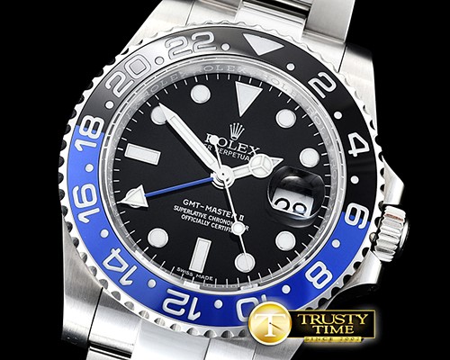 롤렉스 GMT II 116710BLNR 904L SS/SS Noob V9 A3816 Hr Hand -ROLGMT142