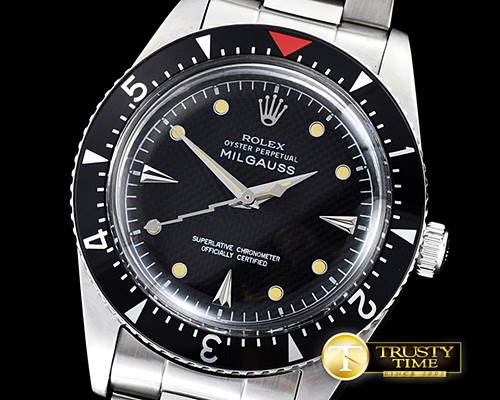 롤렉스 Vintage Milgauss Ref. 6541 SS/SS Black A2836 -ROLMIL021B