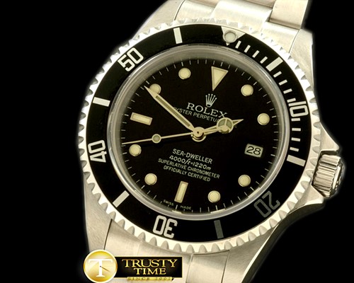롤렉스 16600 Classic Sea Dweller SS Black Asian 2813 -ROLSD032C