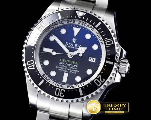 롤렉스 Deep Sea Dweller Blue SS/SS Noob V7 Ult SA3135 -ROLSD056B