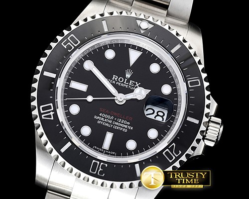 롤렉스 Seadweller 126600 43mm SS/SS Single Red BP Swiss 2836 -ROLSD065B