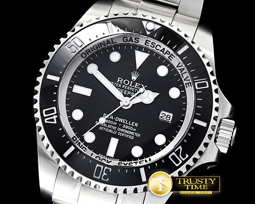 롤렉스 DeepSea Dweller 116660 SS/SS Black BP V2 Asia 3135 -ROLSD072