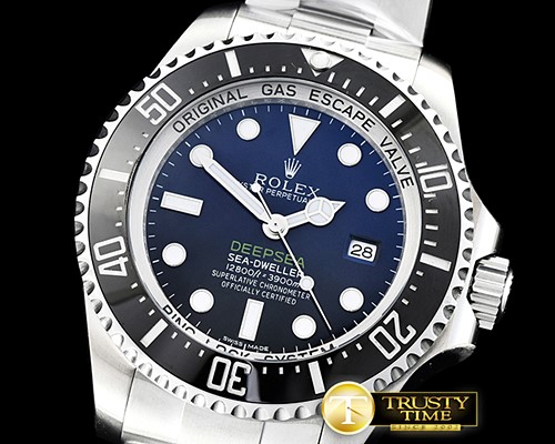 롤렉스 Deep Sea Dweller Blue 116660 904L SS/SS ARF Asia 2824 -ROLSD073