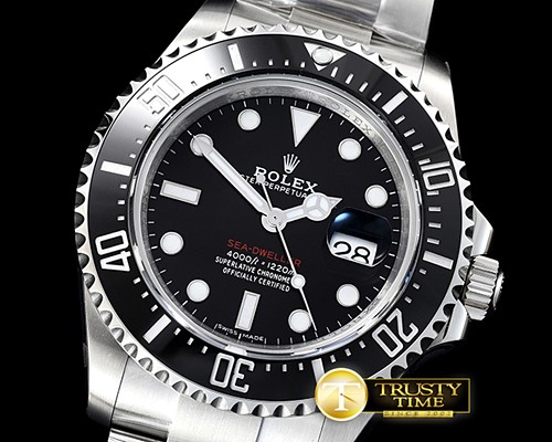 롤렉스 Seadweller 126600 43mm SS/SS Single Red ARF V2 A2824 -ROLSD074