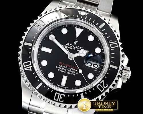 롤렉스 Seadweller 126600 43mm 904L SS/SS Single Red GMF A2836 -ROLSD078