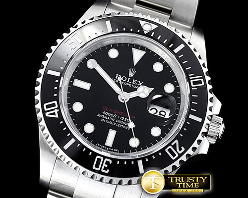 롤렉스 Seadweller 126600 43mm 904L SS/SS Blk Noob Asia 2836 -ROLSD085A