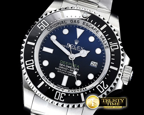 롤렉스 DeepSea Dweller 116660 904L SS/SS Blue ARF V2 SH3135 -ROLSD086