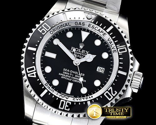 롤렉스 DeepSea Dweller 116660 904L SS/SS Black ARF V2 SH3135 -ROLSD087