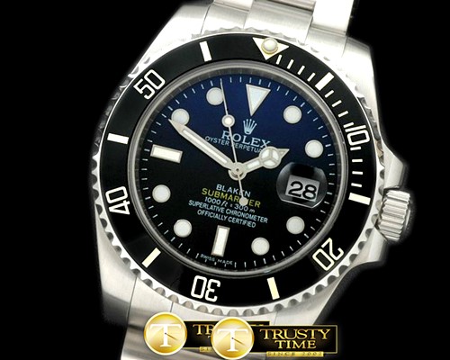 롤렉스 116610 Blaken SS Sub A2836 -ROLSUB0139