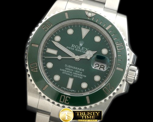 롤렉스 116610 JF SS/SS Green SA 3135 -ROLSUB0166A