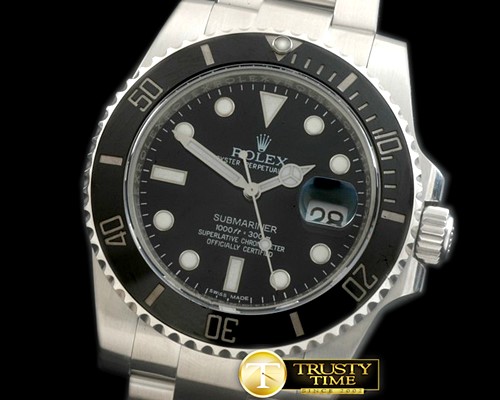 롤렉스 116610 JF SS/SS Black SA 3135 -ROLSUB0166B