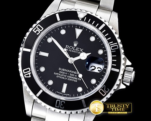 롤렉스 16610 Black SS Submariner BP MY9015 Mod 3135 -ROLSUB0188C