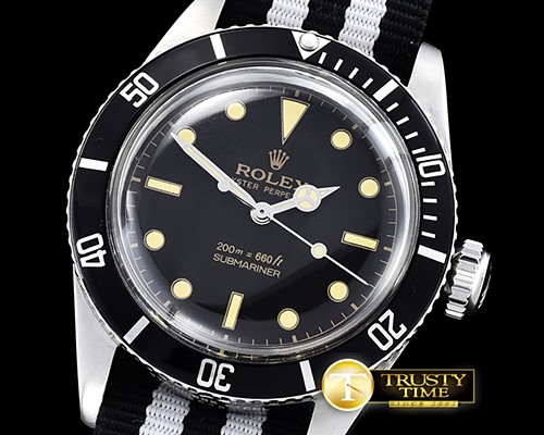 롤렉스 Vintage Sub Ref 6538 SS/NY Black Asia 2836 -ROLSUB0194C
