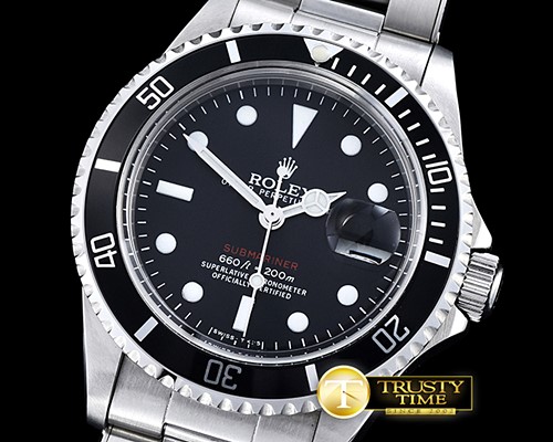 롤렉스 Vintage Submariner Ref.1680 SS/SS Red BP A2836 -ROLSUB0199B