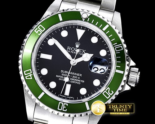 롤렉스 Submariner Ref.16610LV SS/SS Black BP A3135 Mod -ROLSUB0201A