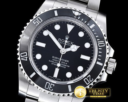 롤렉스 Submariner 114060 SS/SS Black BP Ult A3130 Mod -ROLSUB0212