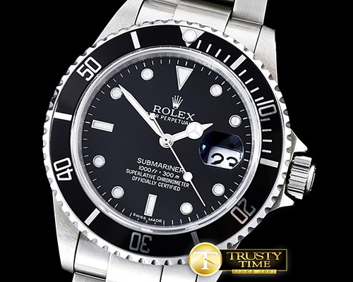롤렉스 Submariner Ref.16610 SS/SS Black BP SP A3135 Mod -ROLSUB0225B