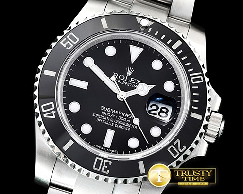 롤렉스 Submariner 116610 904L SS/SS Black GMF SA3135 -ROLSUB0232