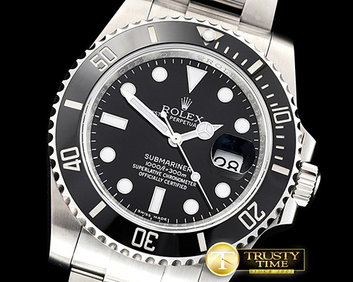 롤렉스 Submariner 116610 904L SS/SS Black ARF Ult Asia 2824 -ROLSUB0233