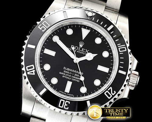 롤렉스 Submariner 114060 SS/SS Black V8 Noob A2836 -ROLSUB0245