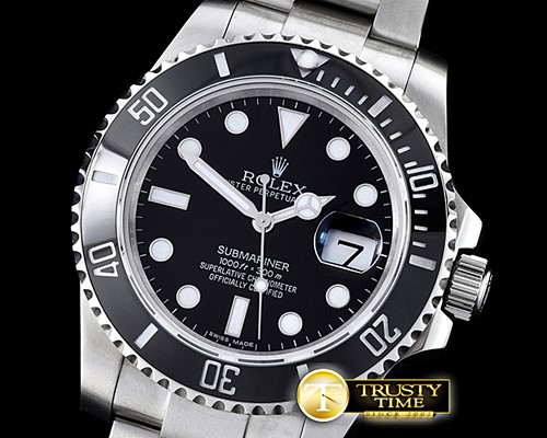 롤렉스 Submariner 116610LN SS/SS Black BP V2 SP A3135 Mod -ROLSUB0249B
