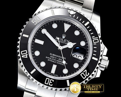 롤렉스 Submariner 116610LN 904L SS/SS Black VRF Asia 3135 -ROLSUB0259B