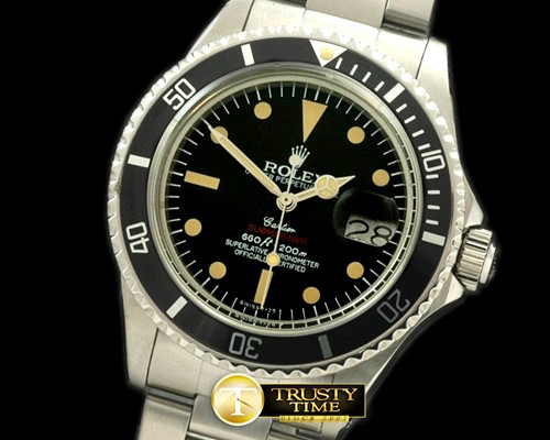 롤렉스 Vintage 1680 Red Cartier Sub Asia 2813 21J -ROLSUB074