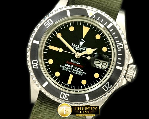 롤렉스 Vintage 1680 Red Cartier Sub Asia 2813 21J -ROLSUB076