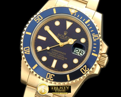 롤렉스 116619 Blue FG Sub Asia 21J -ROLSUB089C