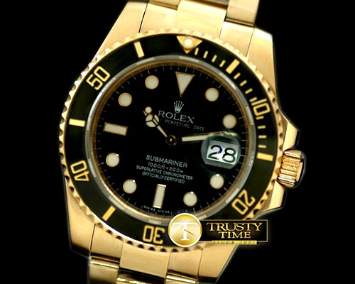 롤렉스 116619 Black FG Sub Swiss Eta28362 -ROLSUB094A