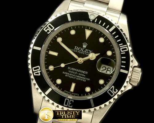 롤렉스 16610 Black SS Sub Asian 2813 -ROLSUB108C