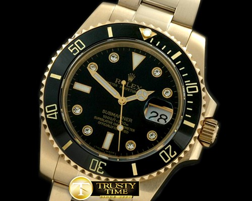롤렉스 116619 Black FG/Diam Sub Swiss 2836/3135 -ROLSUB114C