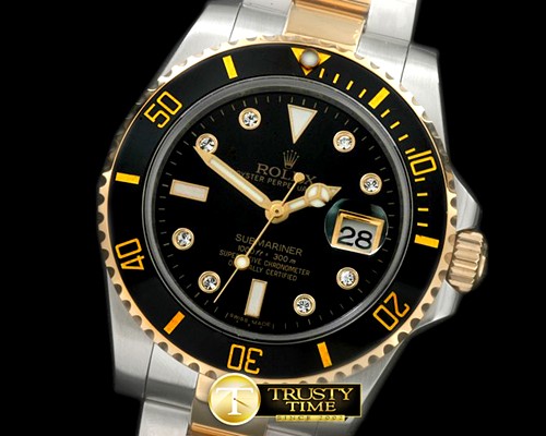 롤렉스 116613 Black TT Sub A2836 -ROLSUB133B