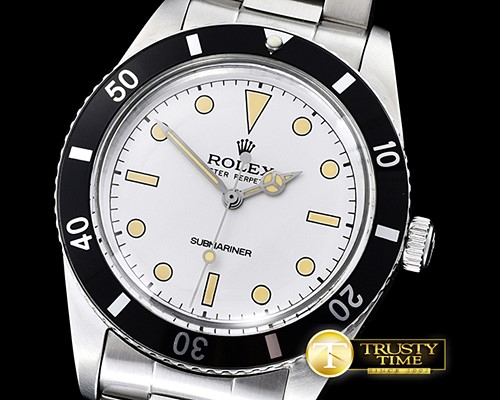 롤렉스 Vintage Sub Ref 6205 White A2836 -ROLSUB186