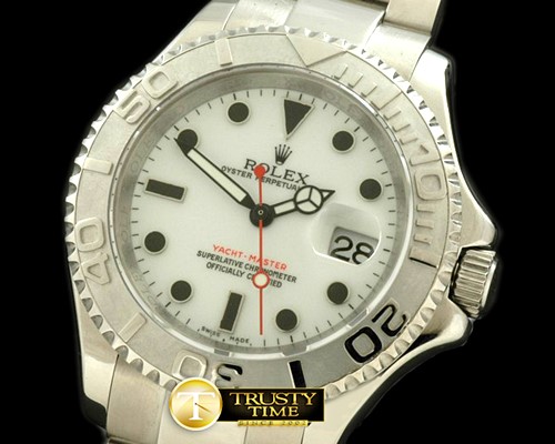 롤렉스 Yachtmaster Men SS White Swiss Eta 2836/3135 -ROLYM050A