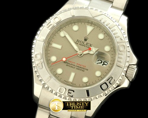 롤렉스 Yachtmaster Men SS Grey Asia 2813 -ROLYM052D