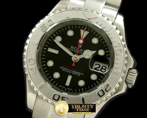 롤렉스 Yachtmaster Lady SS Black Asian St6 21J -ROLYM057B
