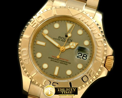 롤렉스 Yachtmaster Men FG Grey Asia 2813 25J 28800 -ROLYM069C