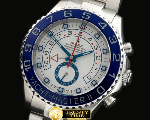롤렉스 Yachtmaster II (42mm) SS White Asia 7750 -ROLYM077
