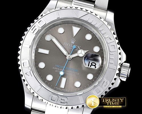 롤렉스 YachtMaster Ref.116622 SS/SS Grey BP A3135 Mod -ROLYM108B
