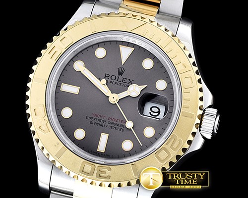 롤렉스 YachtMaster Ref.116623 YG/SS Grey BP A3135 Mod -ROLYM109B