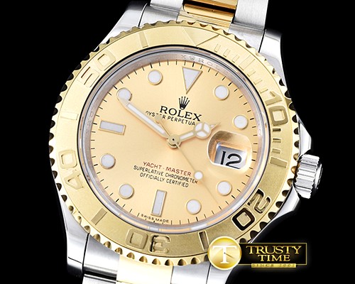 롤렉스 YachtMaster Ref.116623 YG/SS Gold BP A3135 Mod -ROLYM109C