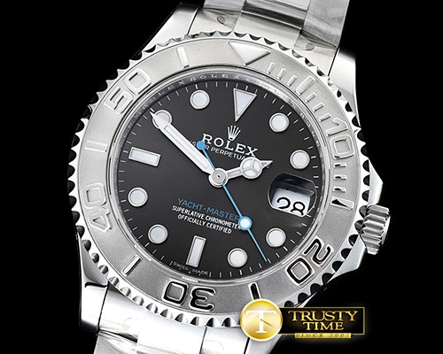 롤렉스 YachtMaster 268622 37mm SS/SS Grey ARF Asia 2824 -ROLYM140